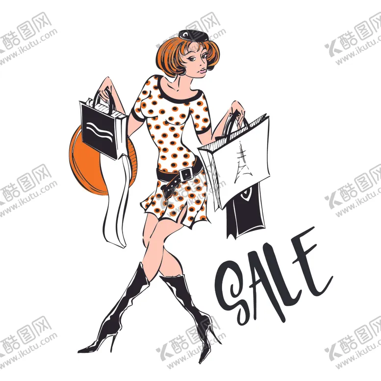 编号：42762109251705345137【酷图网】源文件下载-女性插画