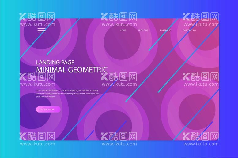 编号：90741809211857094531【酷图网】源文件下载-科技渐变风kv视觉背景