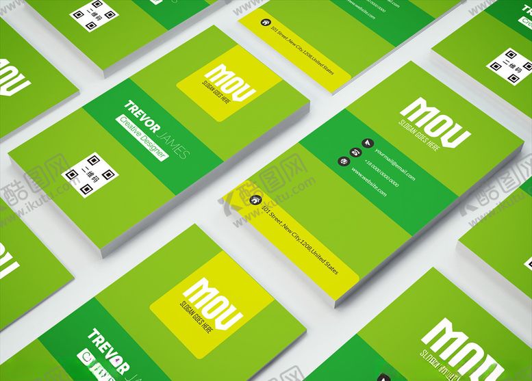 编号：25816409221447537347【酷图网】源文件下载-矢量名片模板