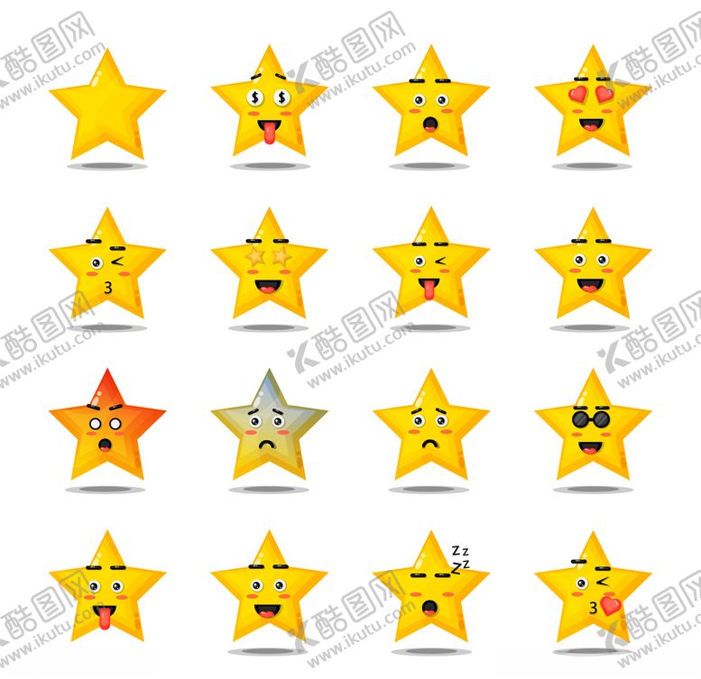 编号：62243810311258556964【酷图网】源文件下载-五角星