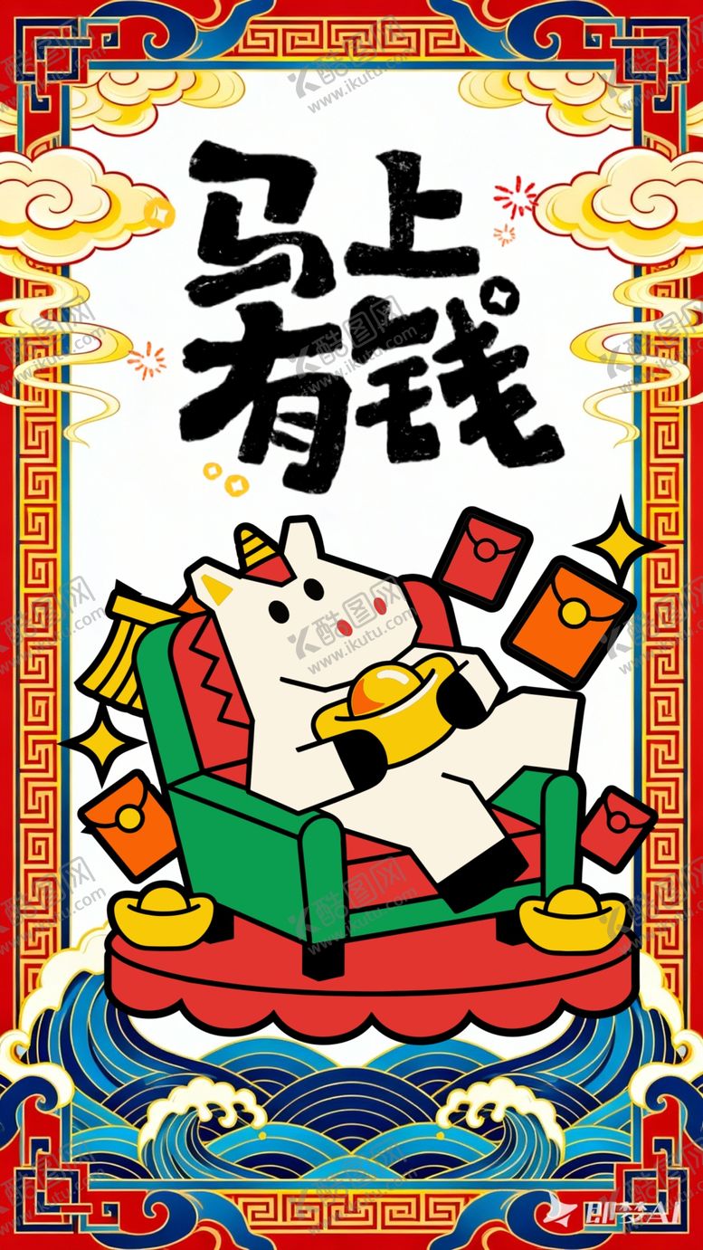 编号：60062304030422126117【酷图网】源文件下载-马年