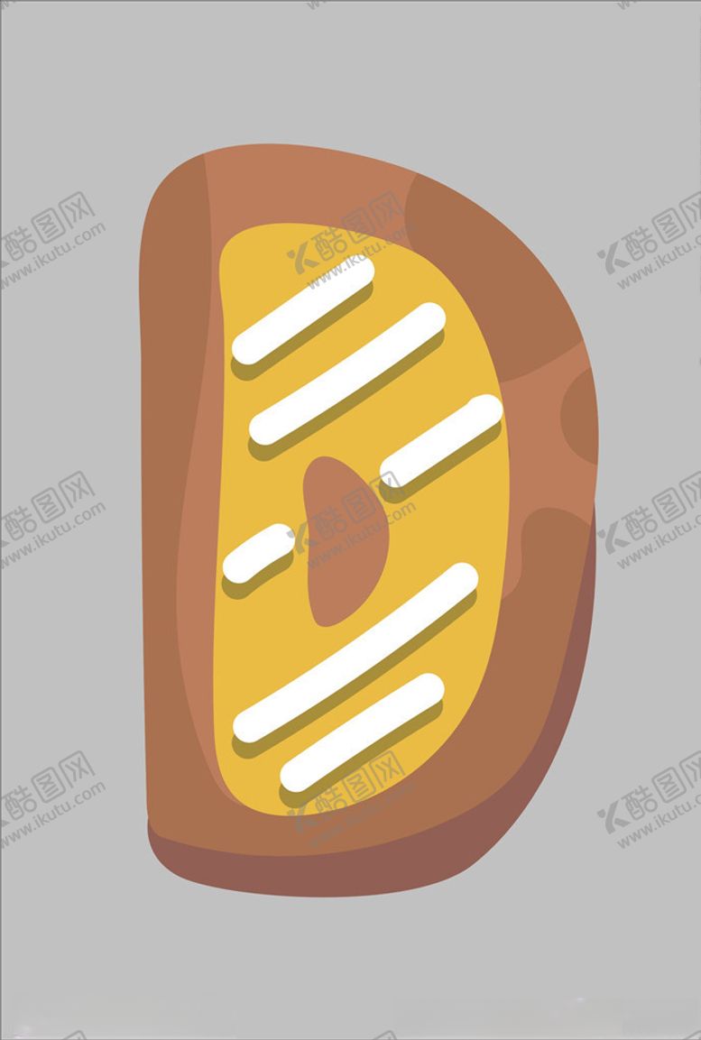 编号：74320110231619157605【酷图网】源文件下载-饼干字母