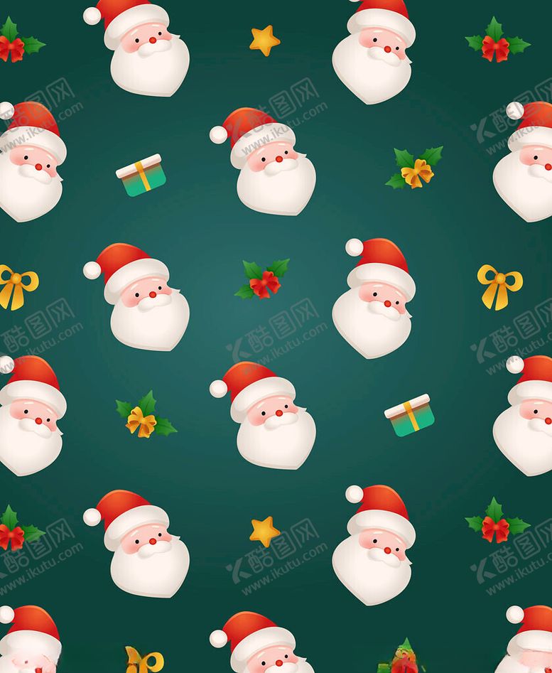 编号：26280804040838087570【酷图网】源文件下载-圣诞主题图案背景