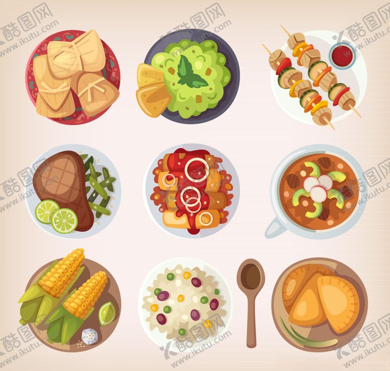 编号：31519609290814558400【酷图网】源文件下载-西餐美食