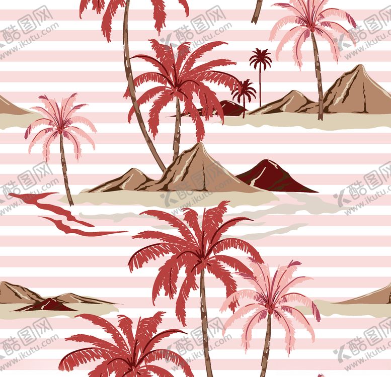 编号：78410610100110243086【酷图网】源文件下载-大牌男装椰树