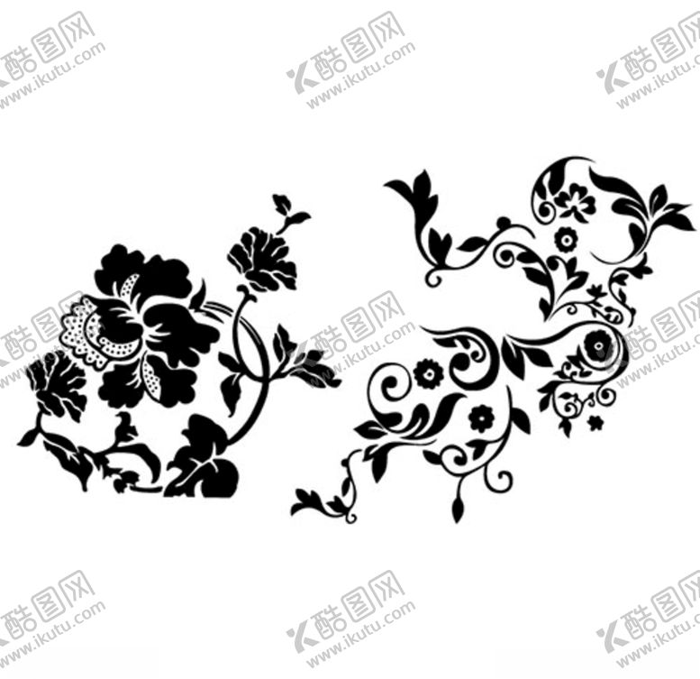 编号：17018110122047198237【酷图网】源文件下载-底纹花纹花矢量花底纹
