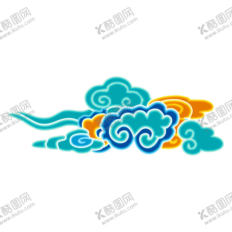 编号：31130106301814481095【酷图网】源文件下载-中国风祥云