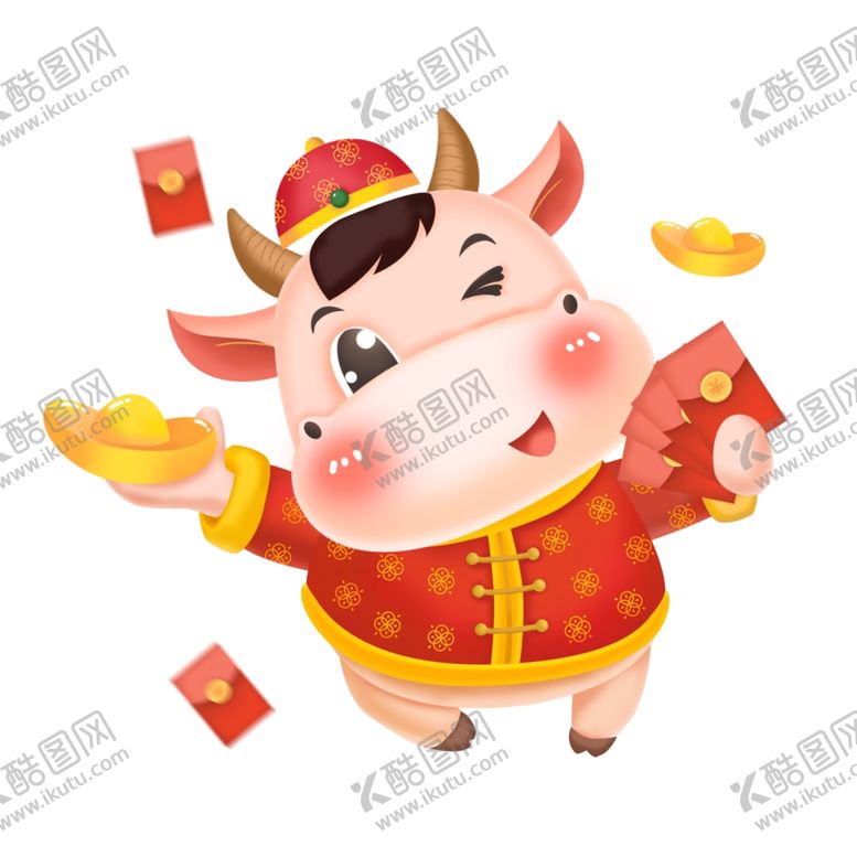 编号：87741505050154133768【酷图网】源文件下载-卡通牛形象