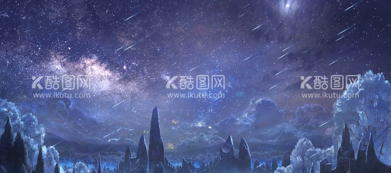 编号：77396511130314081930【酷图网】源文件下载-星空