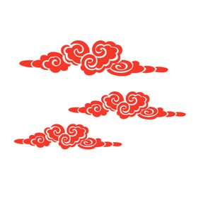祥云中国风元素素材png