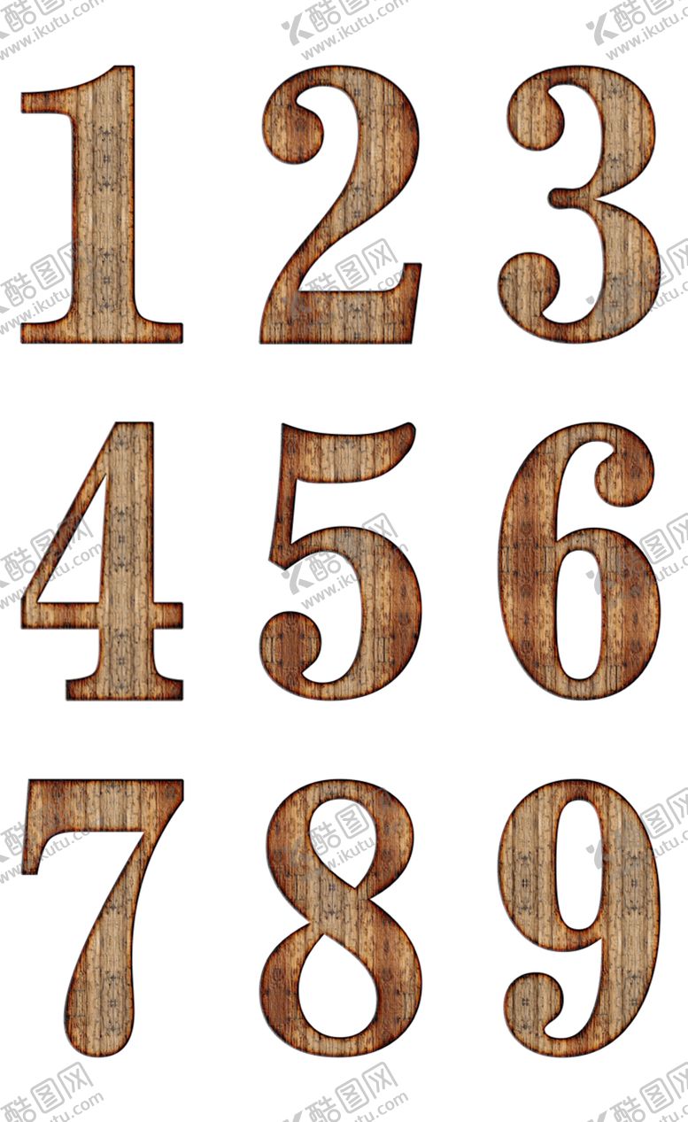 编号：57776606190700321382【酷图网】源文件下载-阿拉伯数字图片