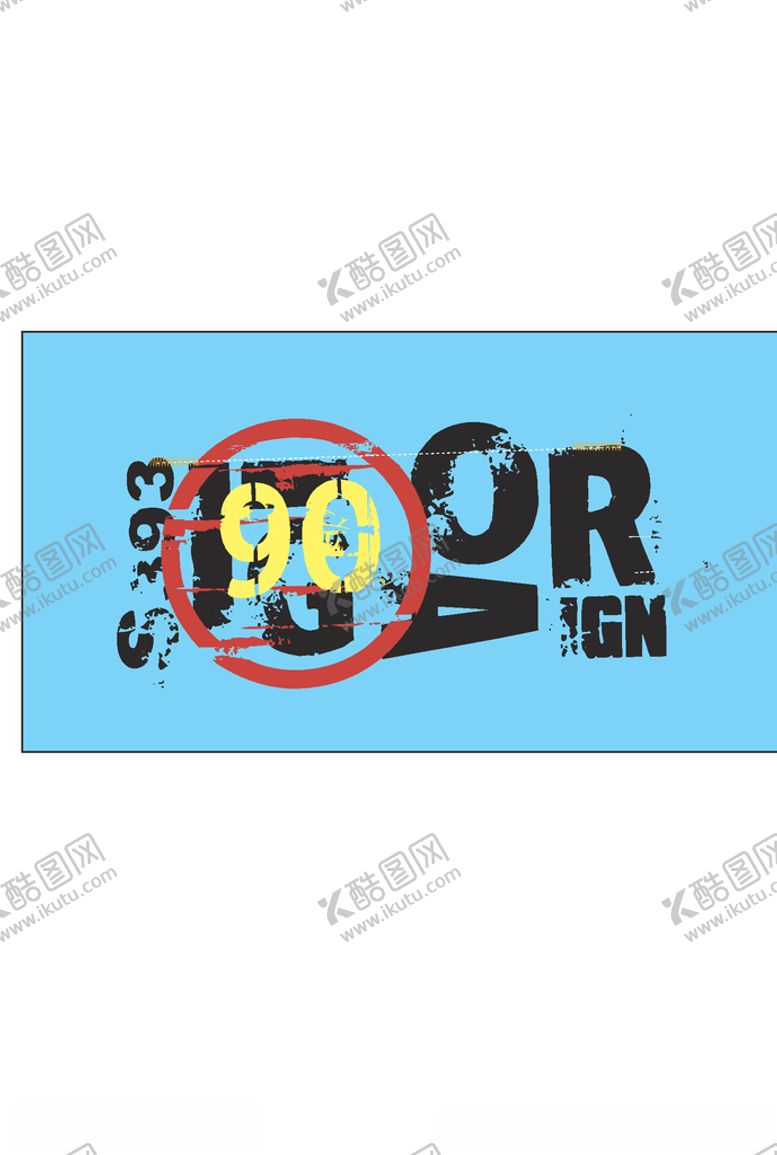 编号：34159105142310478778【酷图网】源文件下载-字母印花