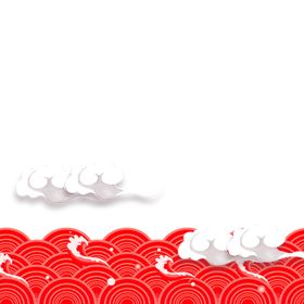 古典祥云背景图