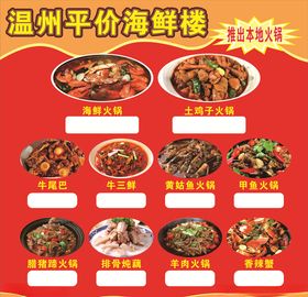 海鲜楼KT板