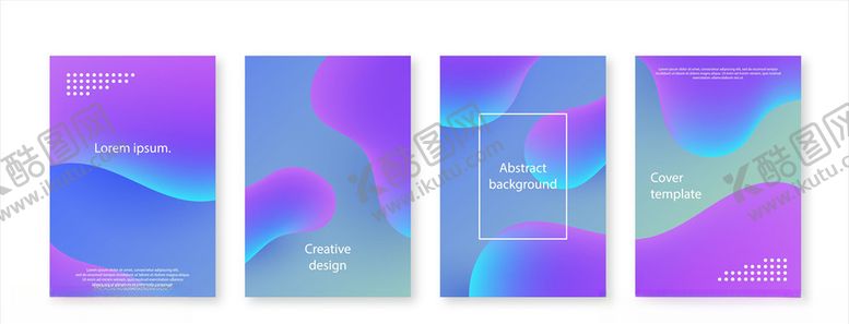 编号：34709209282356203703【酷图网】源文件下载-彩色几何卡片