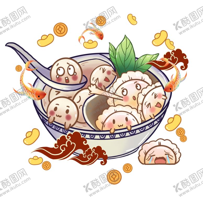 编号：43555305092039593754【酷图网】源文件下载-饺子