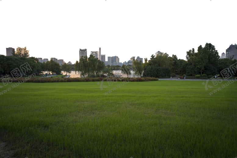 编号：92637910200548091020【酷图网】源文件下载-草坪绿树城市公园背景素材