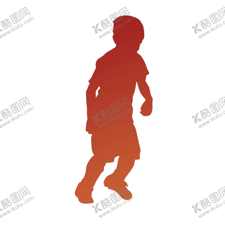 编号：23530507031130382801【酷图网】源文件下载-男孩运动剪影
