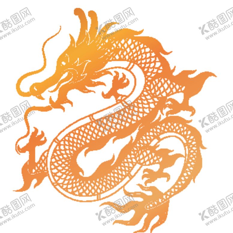 编号：23314705070001188726【酷图网】源文件下载-龙形象设计图案