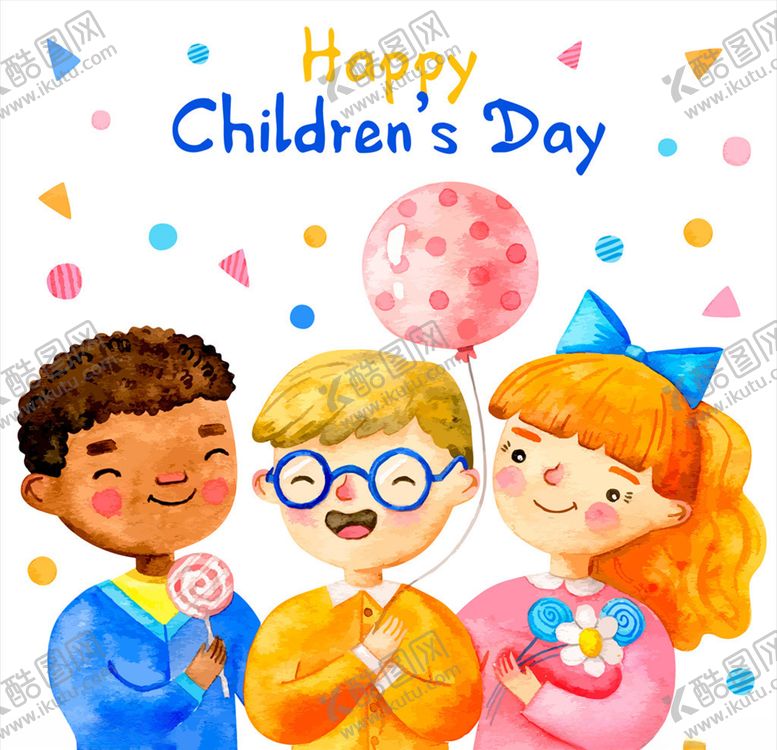 编号：62834010300158501891【酷图网】源文件下载-儿童节男孩女孩