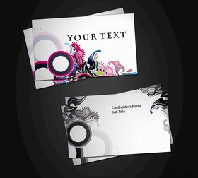 创意时尚名片设计