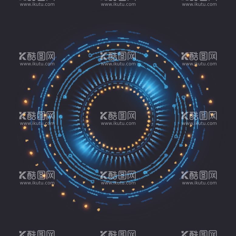 编号：44756212131235151048【酷图网】源文件下载-科技感背景