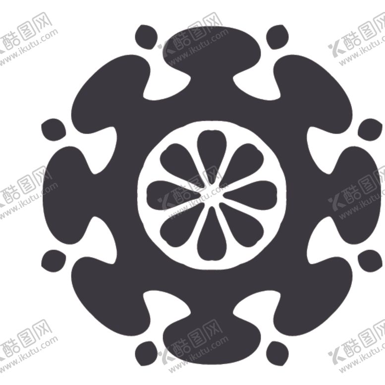 编号：26796009290116481387【酷图网】源文件下载-黑白简约花纹图案设计