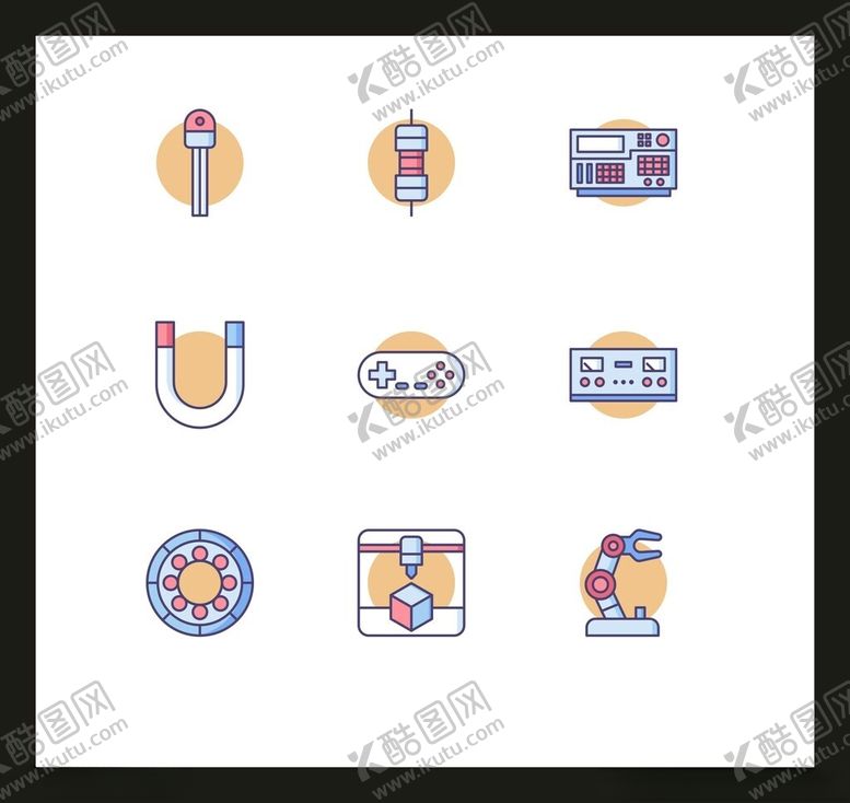 编号：70832801141526091566【酷图网】源文件下载-网站UI图标