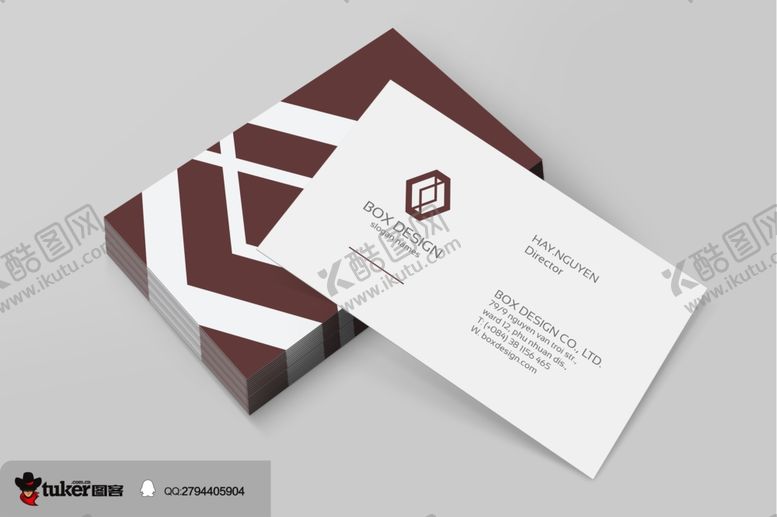 编号：73982310100255232857【酷图网】源文件下载-VI名片成品效果图样机