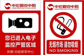 禁止吸烟监控区域