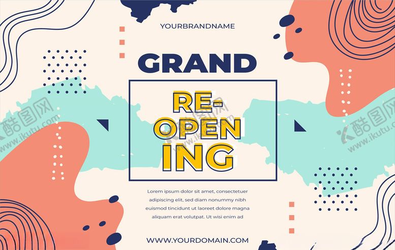 编号：76537009201151495135【酷图网】源文件下载-开业卡片