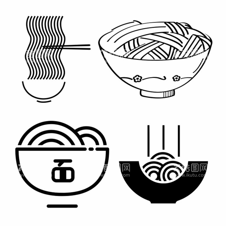 编号：31607810100650282139【酷图网】源文件下载-面条图标