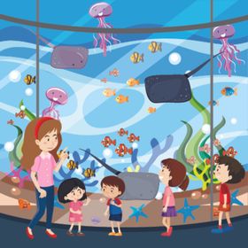 卡通水族馆