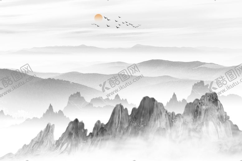 编号：63664109202143444595【酷图网】源文件下载-山水图