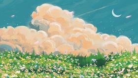 小清新简约创意海报图片插画夏天卡哇伊境