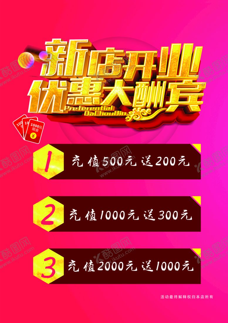 编号：86792509292040205189【酷图网】源文件下载-新店开业海报