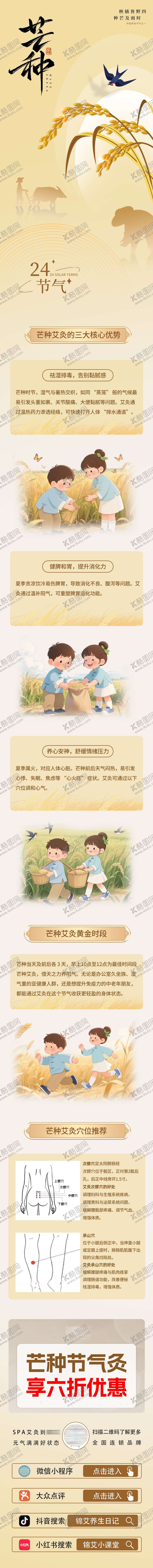 编号：81417906151938257540【酷图网】源文件下载-芒种节气海报