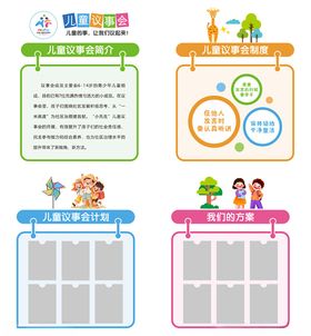 儿童成长海报模板