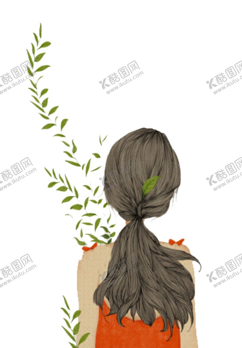 编号：33228804301839252412【酷图网】源文件下载-彩绘人物背影