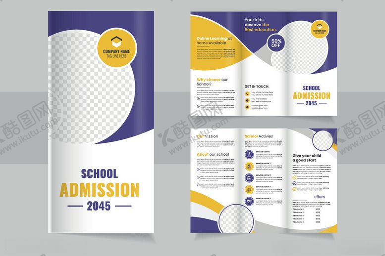 编号：84978411171708435678【酷图网】源文件下载-三折页