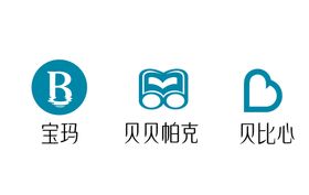 学校及孕婴店字母B logo