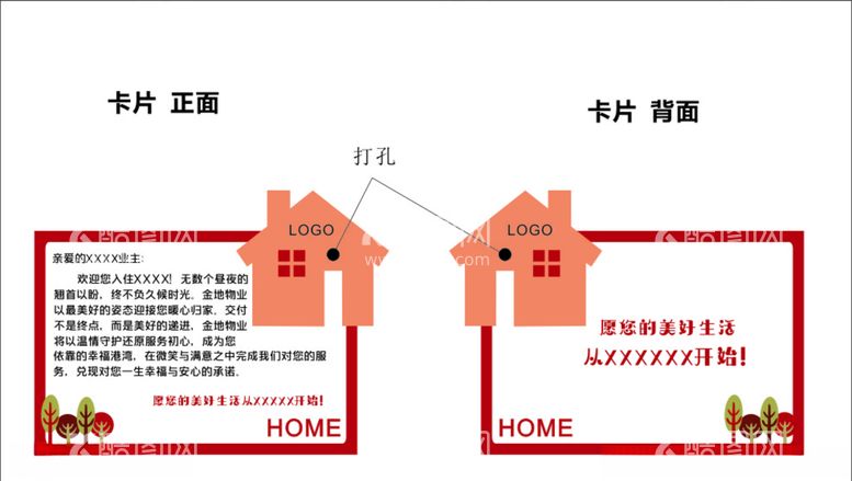 编号：29320303180424511810【酷图网】源文件下载-业主卡片