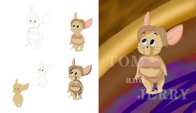 猫和老鼠泳装杰瑞