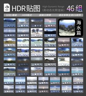 HDR贴图HDR海水贴图