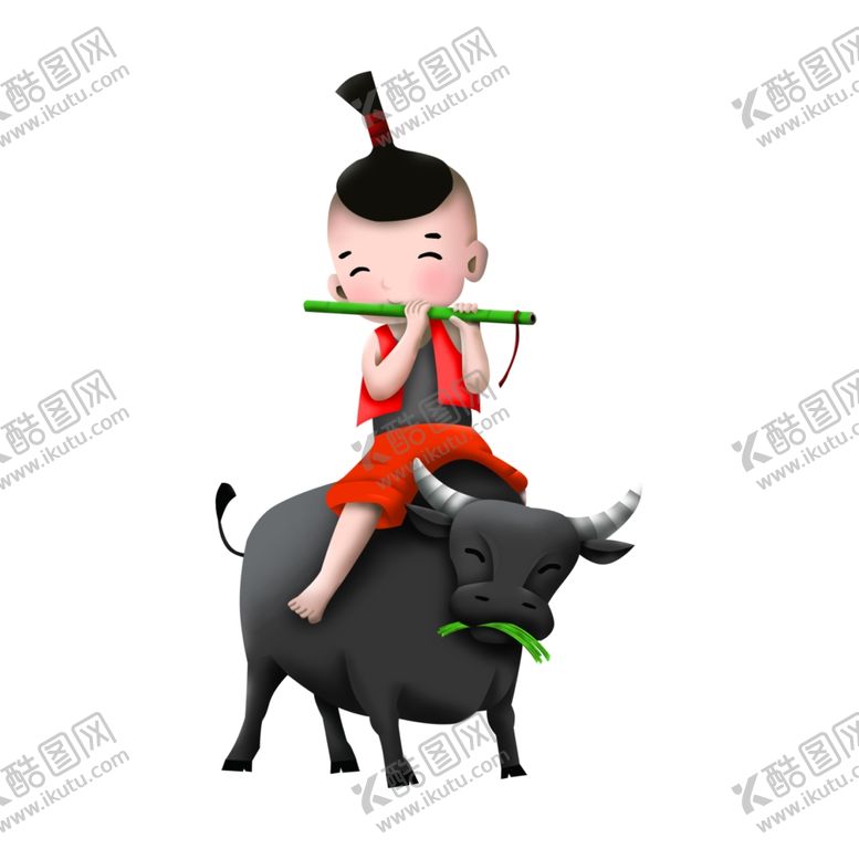 编号：97215709281812334545【酷图网】源文件下载-牧童放牛