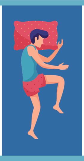 睡觉姿势眠休息