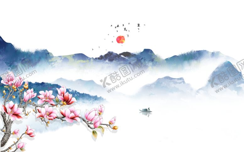编号：66374007060853174529【酷图网】源文件下载-山水画