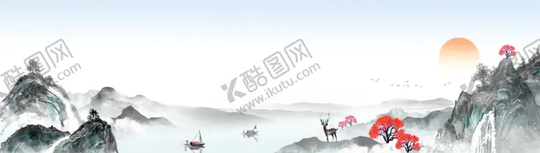 编号：92251006292251059471【酷图网】源文件下载-水墨围挡主画面