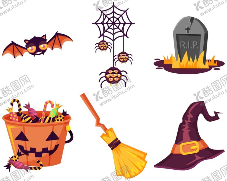 编号：37150209211905161506【酷图网】源文件下载-万圣节元素