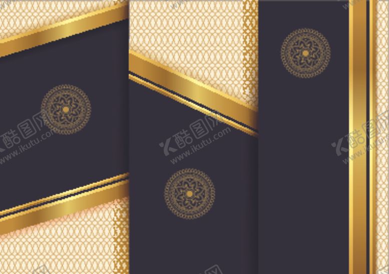 编号：95378410310249249244【酷图网】源文件下载-金色华丽花纹